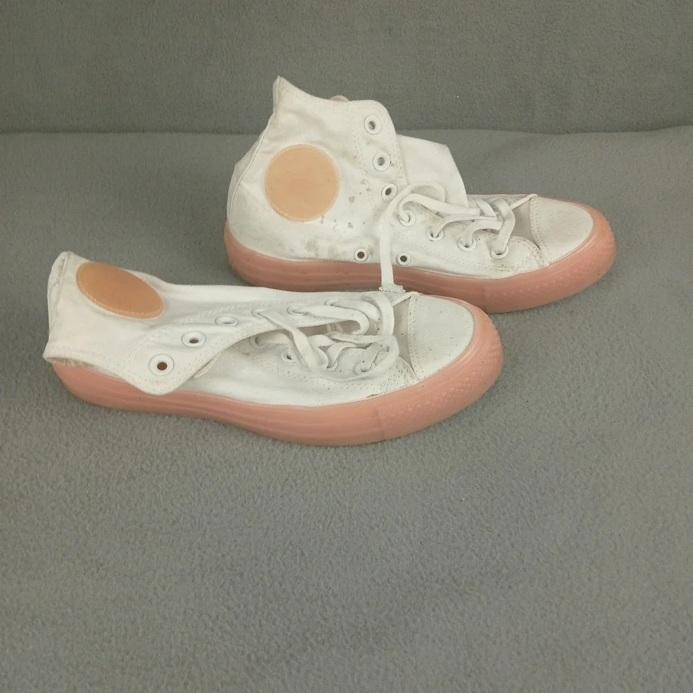 Converse Chuck Taylor All Star Hi 560645C Womens 7‎ Comfort Shoes White Sneakers